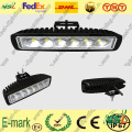 18W LED Work Light, 1530lm LED Work Light, 12V DC LED Work Light for Turcks